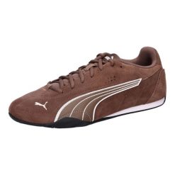 Buty sportowe Puma 402681-05 dla kobiet. Brązowe obuwie sportowe damskie Puma, bez wzorów, z materiału. Za 306.00 zł.