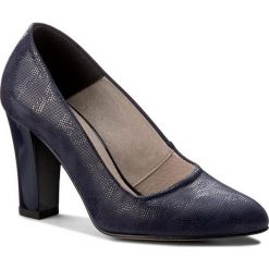Półbuty SERGIO BARDI - Dozza FW127283317SW 407. Niebieskie półbuty damskie Sergio Bardi, ze skóry. W wyprzedaży za 169.00 zł.