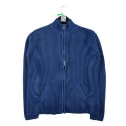 Second life - Lauren Ralph Lauren sweter damski na zamek - Stan bardzo dobry. Niebieskie kardigany damskie Ralph Lauren, l, bez wzorów, z materiału, eleganckie, bez kołnierzyka, bez ramiączek, bez kaptura. Za 106.46 zł.