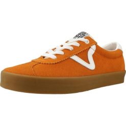 Buty VANS SPORT LOW Pomarańczowy. Brązowe obuwie sportowe damskie Vans, bez wzorów, z tkaniny, sportowe, bez zapięcia. Za 387.99 zł.