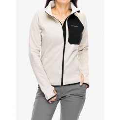 Bluza polarowa damska Columbia Triple Canyon Grid Fleece Full Zip. Brązowe bluzy sportowe damskie Columbia, m, bez wzorów, z polaru, bez kaptura, trekkingowe. Za 324.99 zł.