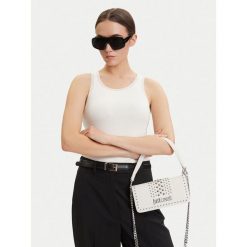 Torebka Just Cavalli. Białe torebki do ręki damskie Just Cavalli, bez wzorów, klasyczne, bez dodatków. Za 749.99 zł.