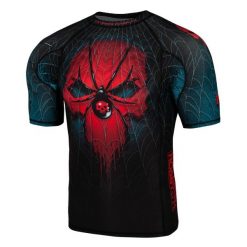 Koszulka Męska na siłownię rashguard MMA EXTREME HOBBY WIDOW. Czarne koszulki sportowe męskie EXTREME HOBBY, m, bez wzorów, z bawełny, bez kołnierzyka, bez ramiączek, do biegania. Za 199.00 zł.
