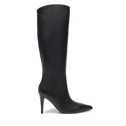 Kozaki Guess. Czarne kozaki damskie Guess, bez obcasa, na szpilce. Za 1,259.00 zł.