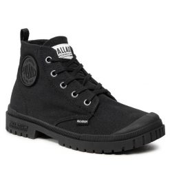 Trapery Palladium. Czarne kozaki damskie Palladium. Za 229.99 zł.