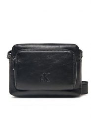 Calvin Klein Jeans Saszetka Tumbled Camera Bag Pu K50K512988 Czarny. Czarne saszetki męskie Calvin Klein Jeans, z jeansu. Za 219.99 zł.