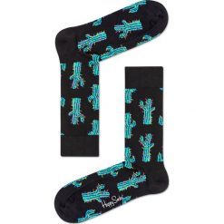 Happy Socks - Skarpety Cactus. Czarne skarpety męskie Happy Socks, z bawełny. Za 39.90 zł.