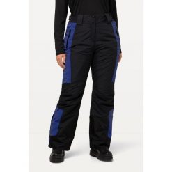 Damskie Spodnie narciarskie element odblaskowy wodoodporne rzep. Czarne spodnie materiałowe damskie Ulla Popken, plus size, bez wzorów, z materiału. Za 639.99 zł.