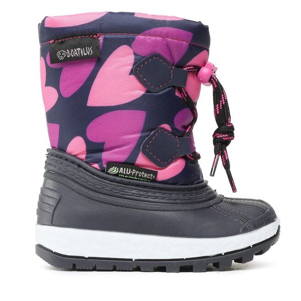 Śniegowce Boatilus. Czerwone śniegowce dziewczęce Boatilus, sportowe, bez zapięcia. Za 179.99 zł.