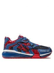 Geox Sneakersy J Bayonyc B. B J26FEB 011CE C4226 DD Niebieski. Niebieskie buty sportowe chłopięce Geox, bez wzorów, ze skóry, bez zapięcia. Za 219.99 zł.