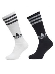 Adidas Skarpety długie Knee JC8878 Biały. Białe skarpety damskie Adidas, bez wzorów, z bawełny. Za 79.99 zł.