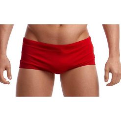 Kąpielówki Funky Trunks STILL RED - trunki sidewinder. Czerwone kąpielówki męskie FUNKY TRUNKS, m, bez wzorów, do pływania. Za 149.00 zł.