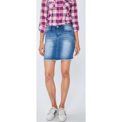 Only - Spódnica Pearl. Szare spódnice damskie Only, z bawełny. W wyprzedaży za 79.90 zł.