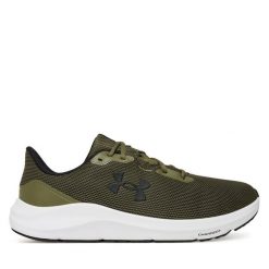 Buty do biegania Under Armour. Brązowe buty sportowe męskie Under Armour, bez zapięcia, do biegania. Za 189.99 zł.