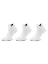 Adidas Skarpety krótkie Cushioned Sportswear Ankle Socks 3 Pairs HT3441 Biały. Białe skarpety damskie Adidas, bez wzorów, z bawełny. Za 49.99 zł.