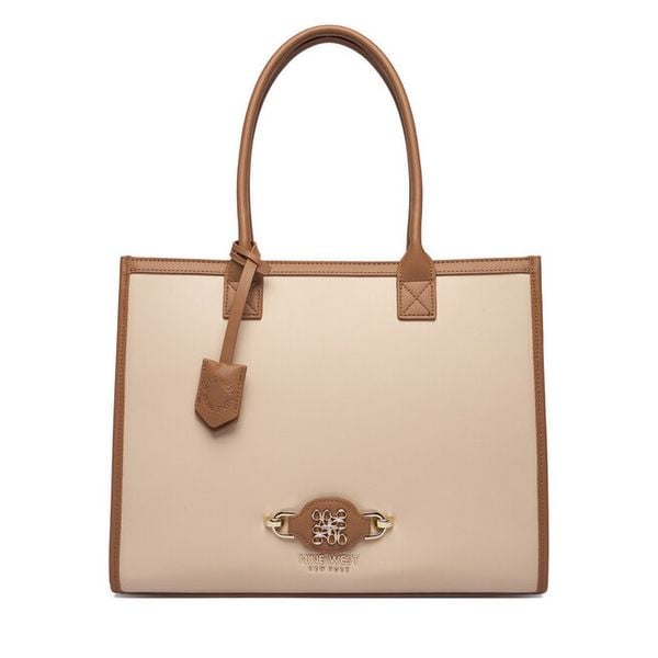 Torebka Nine West. Brązowe torebki do ręki damskie Nine West, bez wzorów, klasyczne, bez dodatków. Za 204.99 zł.