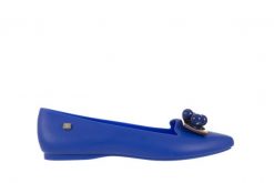 Baleriny T&G Fashion 11-091 Blue, Granat, Guma - 35-36. Niebieskie baleriny damskie TG, na lato, bez wzorów, z gumy, klasyczne, bez obcasa. W wyprzedaży za 26.10 zł.