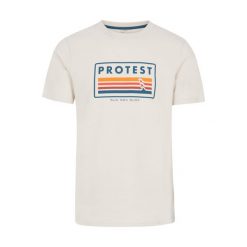 Koszulka Protest Barn. Białe koszulki sportowe męskie Protest, bez wzorów, bez kołnierzyka, bez ramiączek, trekkingowe. Za 173.00 zł.