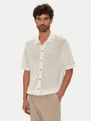 Tommy Hilfiger Koszula MW0MW39530 Beżowy Regular Fit. Brązowe koszule męskie Tommy Hilfiger, m, bez wzorów, z bawełny, bez kołnierzyka, bez ramiączek. Za 419.99 zł.