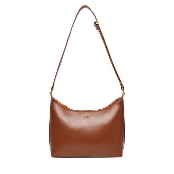 Torebka GINO ROSSI. Brązowe torebki do ręki damskie Gino Rossi, bez wzorów, klasyczne, bez dodatków. Za 229.99 zł.