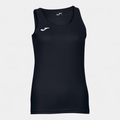 Koszulka fitness damska Joma Diana bez rękawów. Brązowe koszulki sportowe damskie Joma, l, bez wzorów, z meshu, bez kołnierzyka, bez ramiączek, na fitness i siłownię. Za 118.50 zł.