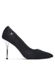 KARL LAGERFELD Szpilki Sarabande KL30977 Czarny. Czarne szpilki damskie KARL LAGERFELD, bez wzorów, z materiału, bez obcasa, bez zapięcia. Za 879.99 zł.