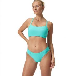 Dół od stroju kąpielowego bikini damskie Speedo Solid Classic. Niebieskie bikini damskie Speedo, m, bez wzorów. Za 101.98 zł.