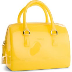 Torebka FURLA - Candy 941238 B BAS8 PL0 Cedro d. Żółte torebki do ręki damskie marki Furla, z tworzywa sztucznego. W wyprzedaży za 469.00 zł.