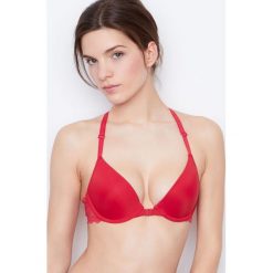 Etam - Biustonosz Icone. Szare biustonosze Etam, z elastanu. W wyprzedaży za 69.90 zł.
