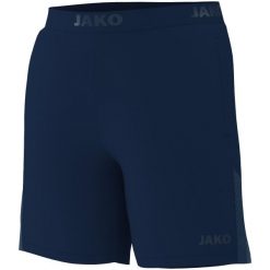 Szorty damskie Jako Power. Niebieskie szorty damskie Jako, bez wzorów, z materiału. Za 226.50 zł.