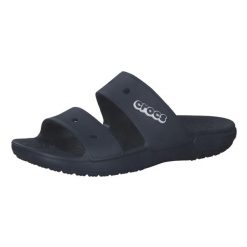 Klapki męskie Crocs Classic. Niebieskie klapki męskie Crocs, z materiału. Za 118.99 zł.