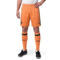 Męskie oficjalne spodenki piłkarskie Real Sporting de Gijón Siroko RSG Third. Brązowe szorty męskie SIROKO, m, bez wzorów, z materiału. Za 172.00 zł.