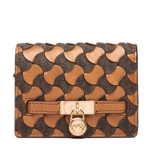 Portfel MICHAEL Michael Kors. Brązowe portfele damskie MICHAEL Michael Kors, bez wzorów. Za 350.99 zł.