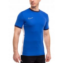 Koszulka Mężczyzna Nike Dri-FIT Academy T-shirt Bluzka Sportowa Treningowa M. Niebieskie t-shirty męskie Nike, l, bez wzorów, z materiału, sportowe, bez kołnierzyka. Za 71.00 zł.
