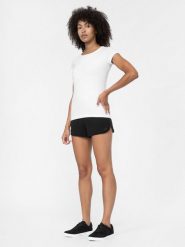 4F Spodenki dresowe damskie S. Niebieskie szorty damskie 4f, s, bez wzorów, z bawełny. W wyprzedaży za 29.99 zł.