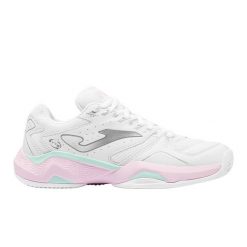 Buty do padla Joma Mater 100 Białe/Różowe 2025. Białe obuwie sportowe damskie Joma, bez wzorów. Za 209.99 zł.