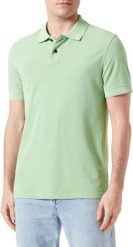 Koszulka Polo męska BOSS Prime Open Green regular fit zielona (50507813-372). Zielone koszulki polo męskie Boss, m, bez wzorów, sportowe, bez ramiączek. Za 209.00 zł.