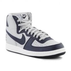 Buty do chodzenia męskie Nike Terminator High. Szare buty sportowe męskie Nike, z gumy, bez zapięcia, trekkingowe. Za 686.00 zł.