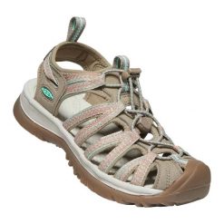 Sandały trekkingowe damskie KEEN Whisper. Brązowe obuwie sportowe damskie Keen, trekkingowe. Za 329.99 zł.
