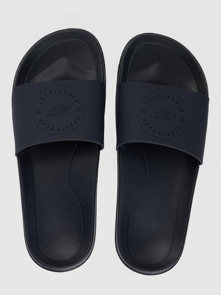 Klapki męskie 4F 4FRSS26FSLIM051. Szare klapki męskie 4f, z gumy. Za 59.99 zł.
