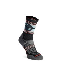 Skarpety damskie do biegania Smartwool Trail Run Targeted Cushion. Szare skarpety damskie Smartwool, bez wzorów. Za 104.99 zł.