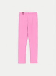 Coccodrillo Legginsy ZC4122601MGK Różowy Slim Fit. Czerwone legginsy dla dziewczynek COCCODRILLO, bez wzorów, z bawełny. Za 59.90 zł.