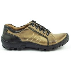 KOMODO Buty męskie trekkingowe skóra 904 wielokolorowe zielone. Zielone trekkingi męskie na jesień. Za 367.89 zł.