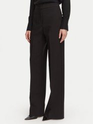 Rinascimento Spodnie palazzo CFC0130151003 Czarny Wide Leg. Czarne spodnie materiałowe damskie Rinascimento, xs, bez wzorów, z materiału. Za 574.99 zł.