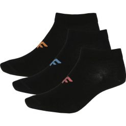 Skarpetki damskie (3 pary) SOD215 - głęboka czerń+głęboka czerń+głęboka czer. Skarpety damskie marki 4f. Za 49.99 zł.