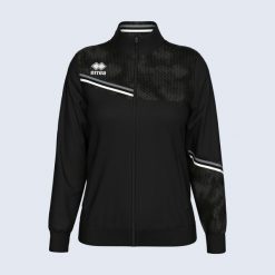 Damska bluza dresowa Errea Estella. Białe bluzy damskie ERREA, bez wzorów, z dresówki, bez kaptura, na fitness i siłownię. Za 257.50 zł.