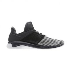 Buty do biegania damskie Reebok Fast Flexweave. Czarne obuwie sportowe damskie Reebok, bez wzorów, z gumy, do biegania. Za 547.00 zł.