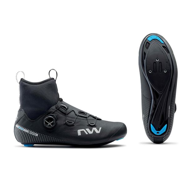 Buty szosowe męskie Northwave Celsius R Arctic GTX. Czarne buty sportowe męskie Northwave, bez zapięcia, rowerowe. W wyprzedaży za 896.00 zł.