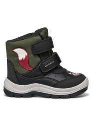 Geox Śniegowce B Flanfil Boy B Abx B463VB 054FU C0520 S Czarny. Czarne buty zimowe chłopięce Geox, bez wzorów, ze skóry, bez zapięcia. Za 199.99 zł.