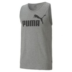 Tank top Puma Essential. Szare t-shirty męskie Puma, m, bez wzorów, bez kołnierzyka. Za 190.00 zł.